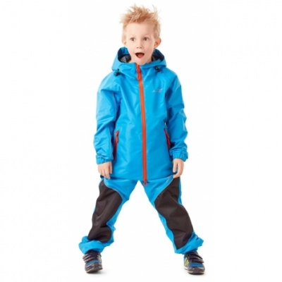 Комплект дождевой (куртка, брюки) EVO FOR TEEN BLUE (мембрана) 140-146