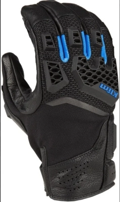 Перчатки / Baja S4 Glove 2X Black - Kinetik Blue