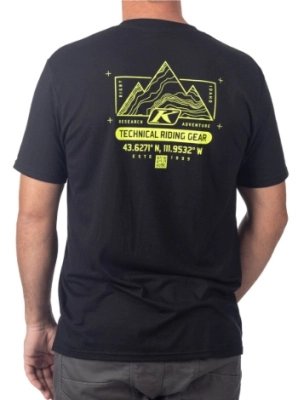 Футболка / Destination Tri-blend Tee MD Black - Hi-Vis