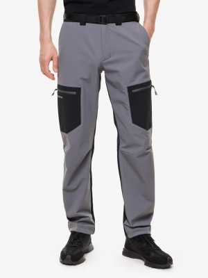 БРЮКИ МУЖ SFT TREK V2 СЕРЫЙ/ЧЕРНЫЙ 54