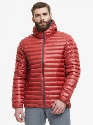 КУРТКА МУЖ ПУХ CHAMONIX LIGHT MJ V2 КРАСНЫЙ 52