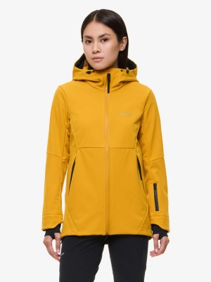 КУРТКА ЖЕН SFT BREEZE ГОРЧИЧНЫЙ 46