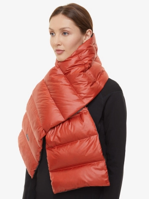 ШАРФ ПУХ D-TUBE SCARF LARGE ОРАНЖЕВЫЙ