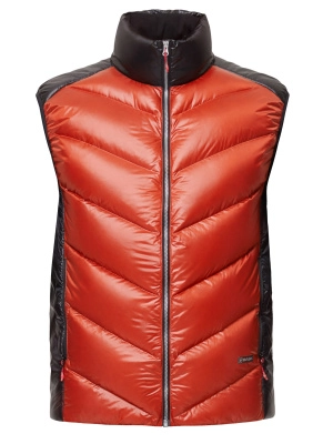 ЖИЛЕТ ПУХ MERU VEST V2 ОРАНЖЕВЫЙ/ЧЕРНЫЙ 52