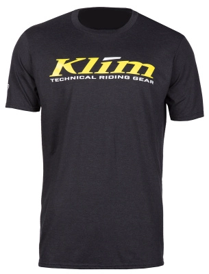 Футболка/Klim/K Corp SS T/Black - Yellow/L/