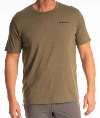 Футболка / Frontier Tri-blend Tee MD Military Green Frost - Black