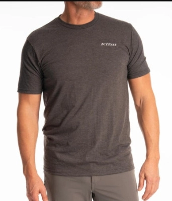Футболка / Frontier Tri-blend Tee 2X Heathered Charcoal - High-rise