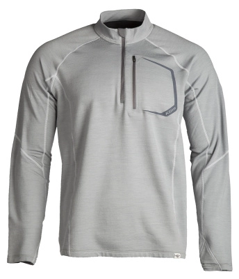 Средний слой Кофта / Teton Merino Wool 1/4 Zip 2X Gray