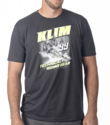 Футболка / Speedway Tri-blend Tee XL Charcoal - Hi-Vis