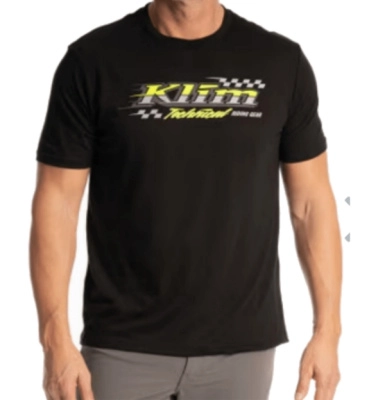 Футболка / Heritage Tri-blend Tee SM Black - Hi-Vis