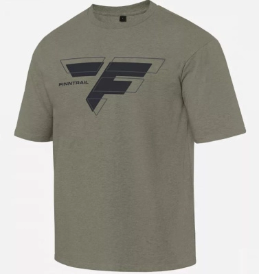 Футболка Logo 6722 Olive (S)