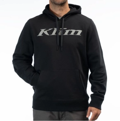 Кофта с капюшоном / Klim Pullover Hoodie SM Black - Monument