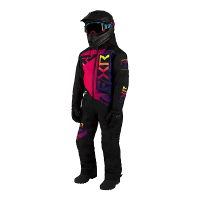 Комбинезон FXR Helium (Black/Neon Fusion, 16)