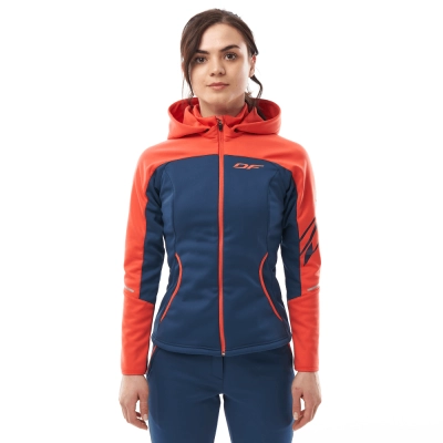 Куртка женская с капюшоном Explorer 2.0 Coral Ocean (S)