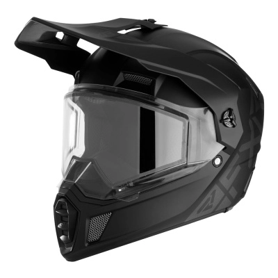 Шлем FXR CLUTCH X PRIME W/ DUAL SHIELD (Black, XL)