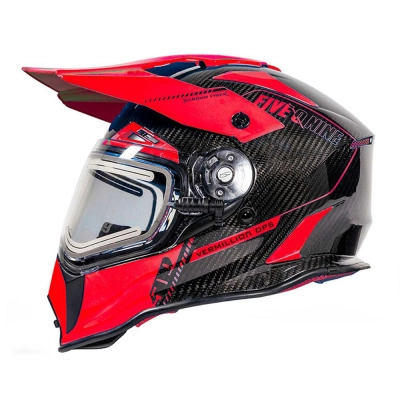 Шлем / Delta R3L Carbon Fiber Ignite Helmet (ECE) - Vermillion Ops - MD