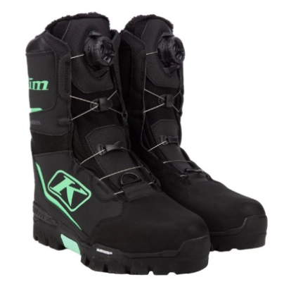 Ботинки Klim Aurora GTX (Black/Wintermint, 8)