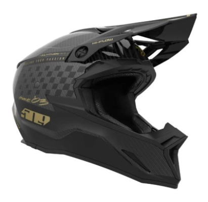 Шлем / Altitude 2.0 Offroad Carbon Fiber Helmet - Speedsta Black Gold - LG