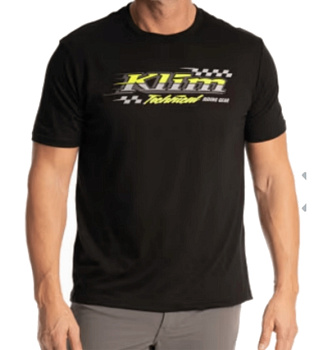 Футболка / Heritage Tri-blend Tee MD Black - Hi-Vis