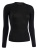 ТЕРМОБЕЛЬЕ ФУФАЙКА MERINO WOOL LJ ЧЕРНЫЙ L