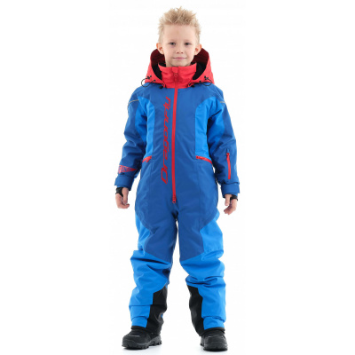 Зимний утепленный комбинезон DF Gravity Blue-Red (116-122)