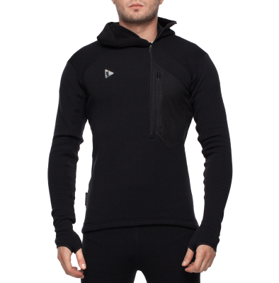 ТЕРМОБЕЛЬЕ ФУФАЙКА PS EXPLORER HOOD V2 ЧЕРНЫЙ 56