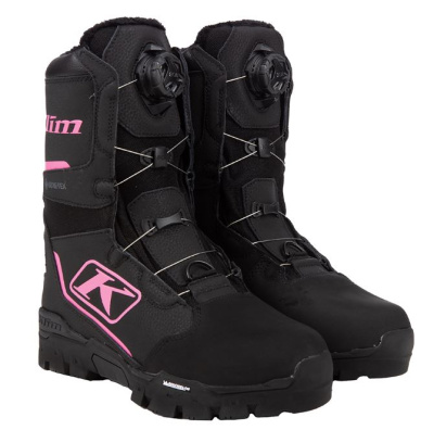 Ботинки Klim Aurora GTX (Black/Knockout Pink, 8)