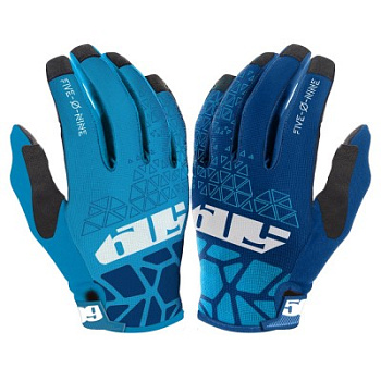 509 Перчатки Low 5, взрослые, муж. (Cyan Hextant, M)