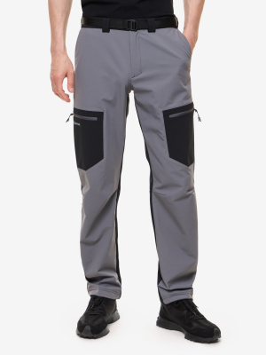 БРЮКИ МУЖ SFT TREK V2 СЕРЫЙ/ЧЕРНЫЙ 54