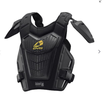 Жилет защитный EVS Revo 5 (Black/Hi-Viz, Large / Xlarge)