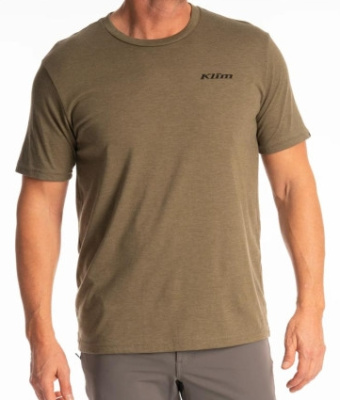 Футболка / Frontier Tri-blend Tee MD Military Green Frost - Black