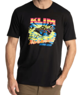 Футболка / Snowcrest Tri-blend Tee MD Black - Hi-Vis