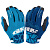 509 Перчатки Low 5, взрослые, муж. (Cyan Hextant, M)