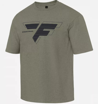 Футболка Logo 6722 Olive (M)