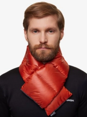 ШАРФ ПУХ D-TUBE SCARF MEDIUM ОРАНЖЕВЫЙ