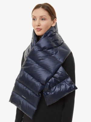 ШАРФ ПУХ D-TUBE SCARF LARGE СИНИЙ ТМН