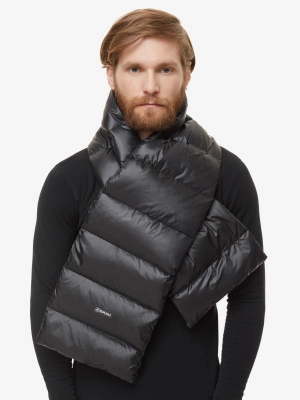 ШАРФ ПУХ D-TUBE SCARF LARGE ЧЕРНЫЙ