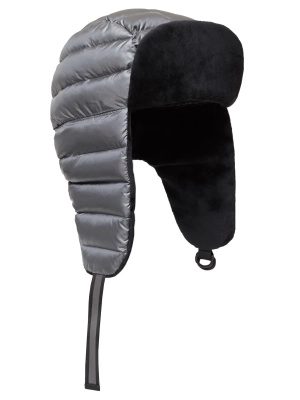 ШАПКА ПУХ D-TUBE HAT СЕРЫЙ 56