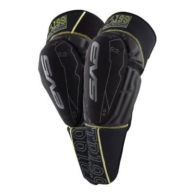 Защита колена и голени EVS TP199 (Black / Hi-Viz Yellow, Large / X-Large)