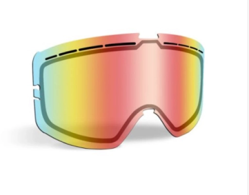 Линза 509 Kingpin с подогревом (Fire Mirror Clear Tint)