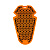 Защита/Klim/D3O Knee/Elbow Pads IP Ghost/Orange/one/