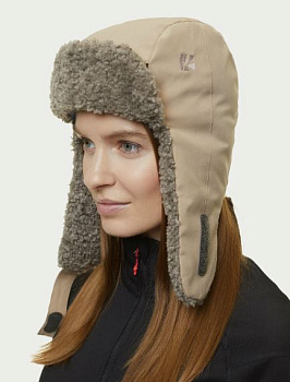 ШАПКА ЖЕН ПУХ SWAN БЕЖЕВЫЙ 58