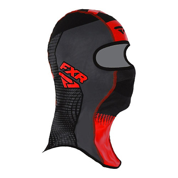 Подшлемники Балаклава FXR Shredder Tech (Black/Char/Red, L)