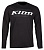 Кофта/Klim/K CORP LS T/Black - White/3XL/