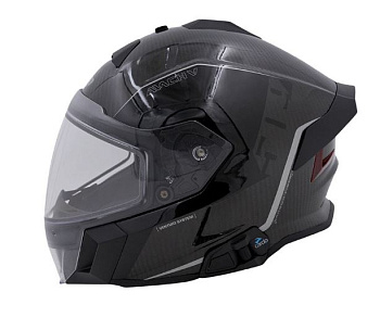 Шлем / Mach V Carbon Commander Helmet XL Blacktop