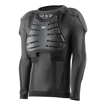 Защита тела SIXS K KIT PRO TS2 с протектором (Black Carbon, 12Y)