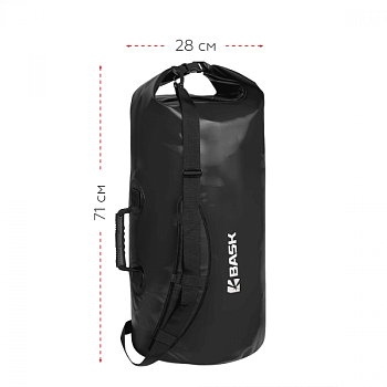 ГЕРМОМЕШОК WP BAG 40 V3 ЧЕРНЫЙ