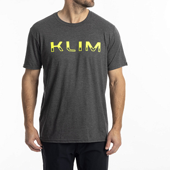 Футболка / Petrol Tri-blend Tee MD Heathered Charcoal - Hi-Vis
