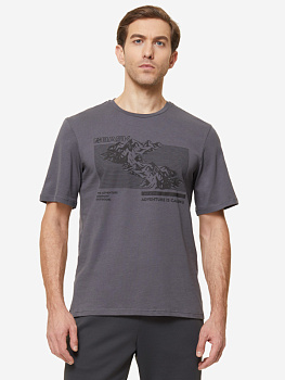 ИЗДЕЛИЕ БЕЛЬЕВОЕ ТРИКОТАЖНОЕ СПОРТИВНОГО НАЗНАЧЕНИЯ ФУТБОЛКА МУЖ TOPOGRAPHY MT СЕРЫЙ ТМН 52