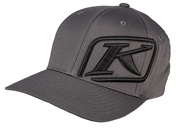 Кепка / Rider Hat LG - XL Gray - Black